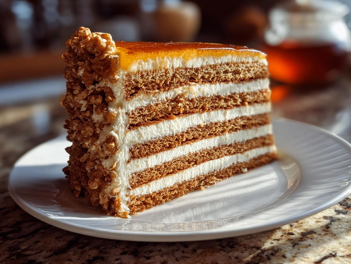 Irresistible Russian Honey Cake