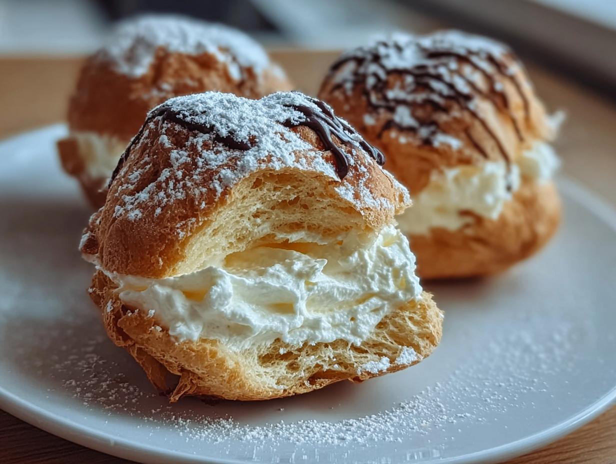 Italian Cream Puffs