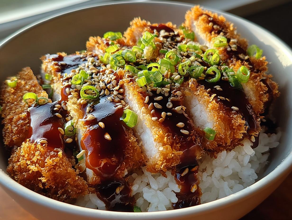 Japanese Katsu Bowls Tonkatsu