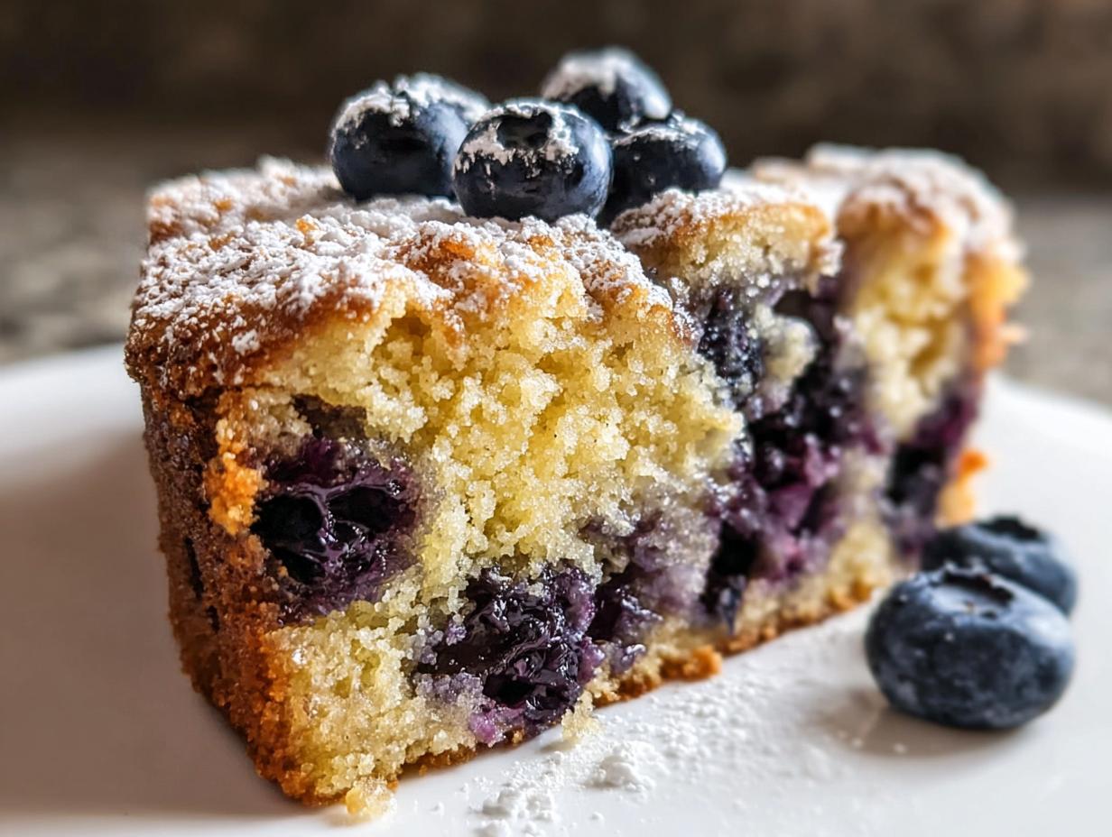 Lemon Blueberry Breakfast Cake: Dazzling Morning Treat - Lemon Blueberry Breakfast Cake - additional detail