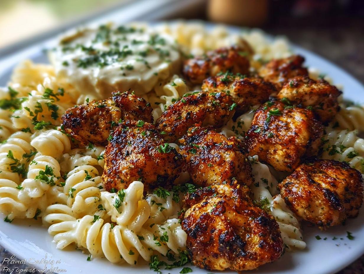 Lemon Cajun Chicken Bites