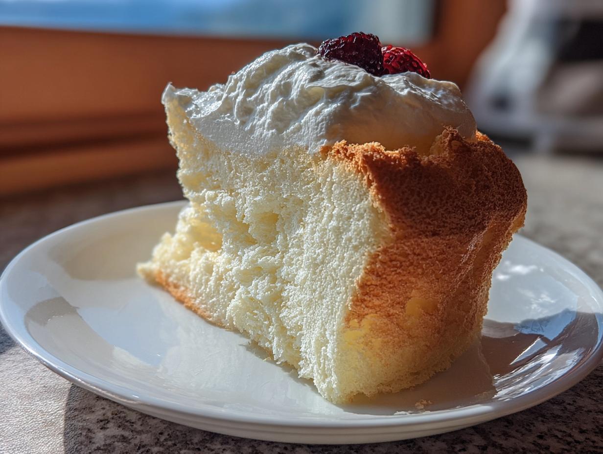 Light Fluffy Heavenly Keto Cake batter being gently folded