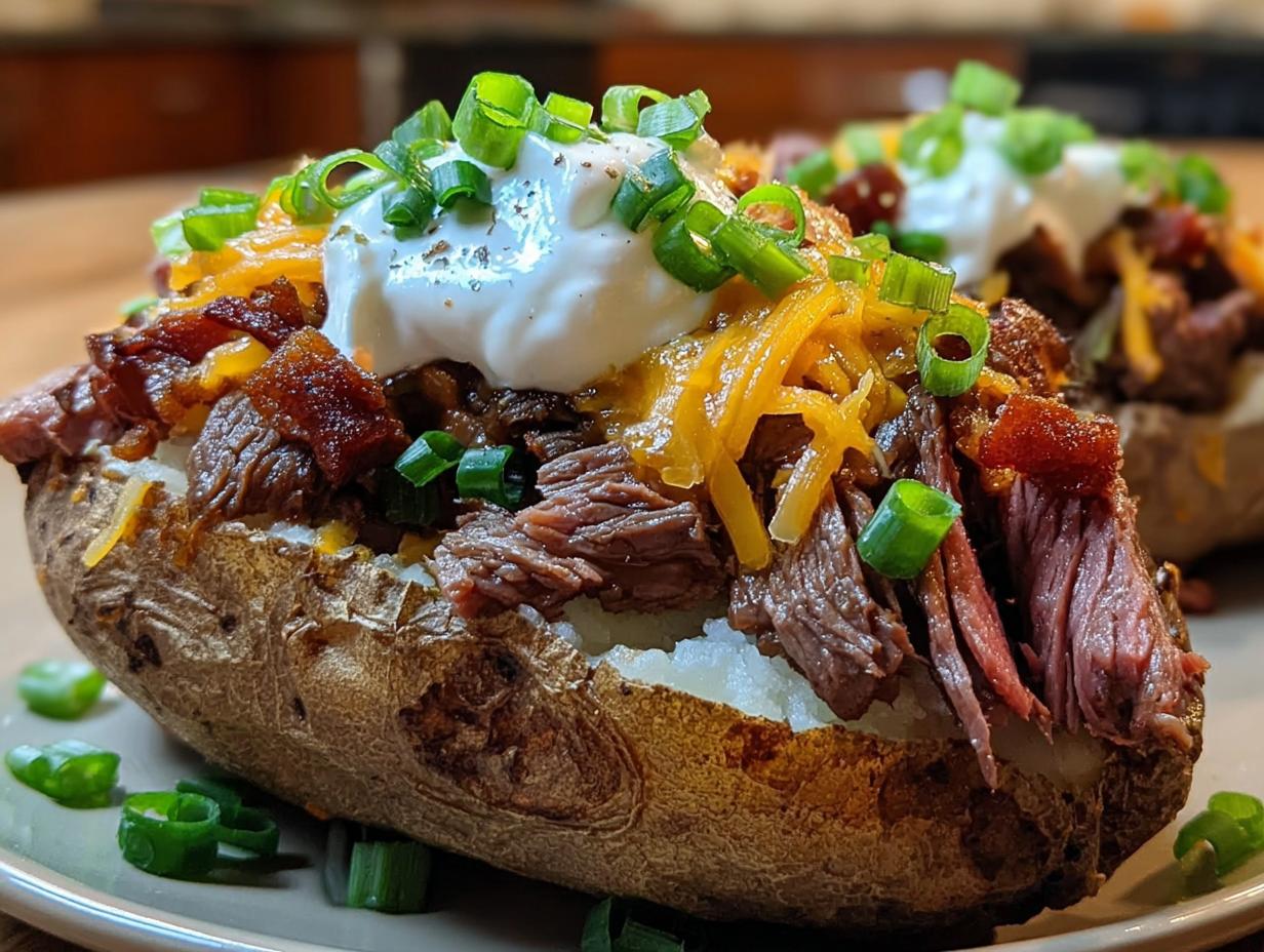 Loaded Baked Potato Steak