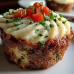 Meatloaf Potato Cupcakes