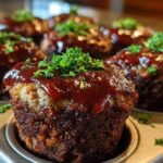 Mini Bbq Bourbon Meatloaf