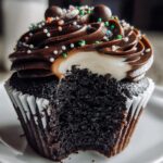 Moist Black Velvet Cupcakes