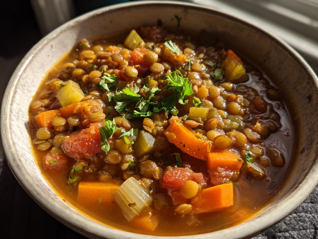 One Pot Lentil Veggie
