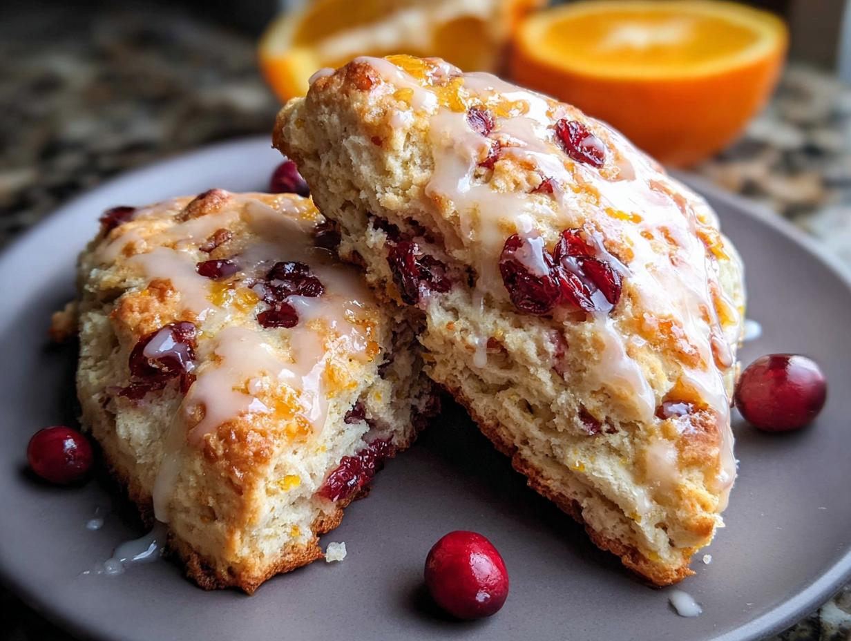 Orange Cranberry Scones: Amazing 15-Minute Bake 6 Orange Cranberry Scones: Amazing 15-Minute Bake - Ingredients for orange cranberry scones laid out