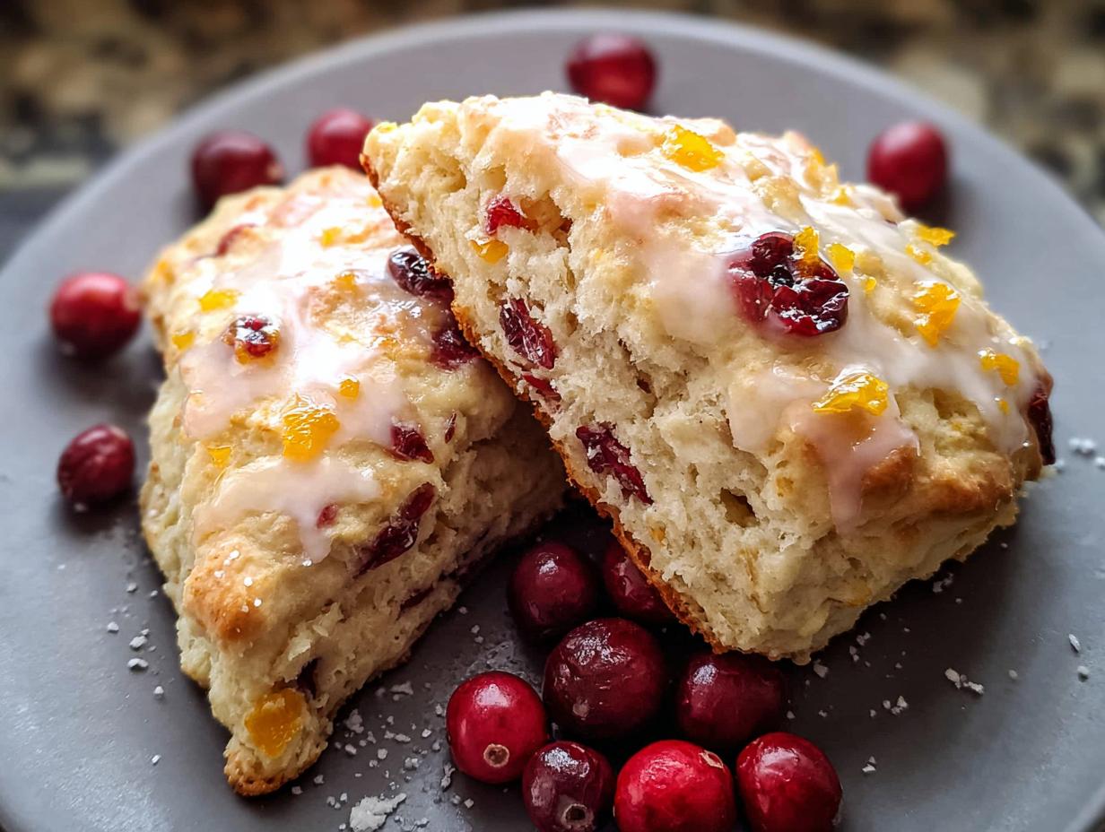 Orange Cranberry Scones