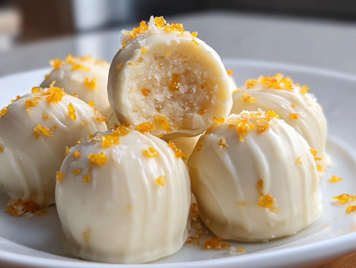 Orange Truffles Citrus Chocolate