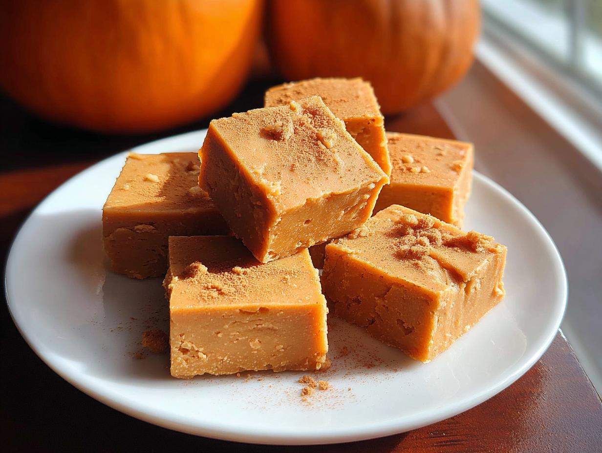 Pumpkin Spice Fudge