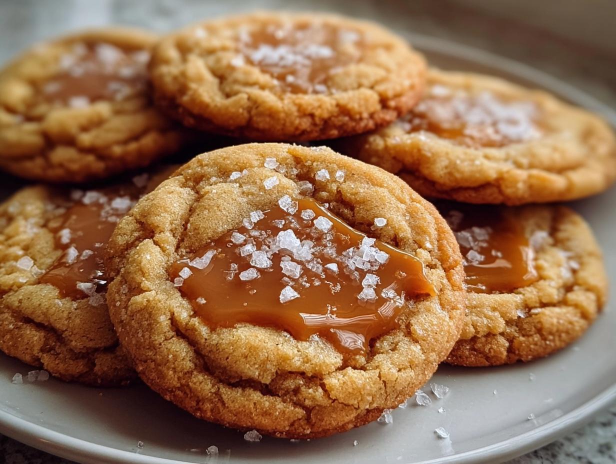 Salted Caramel Cookies