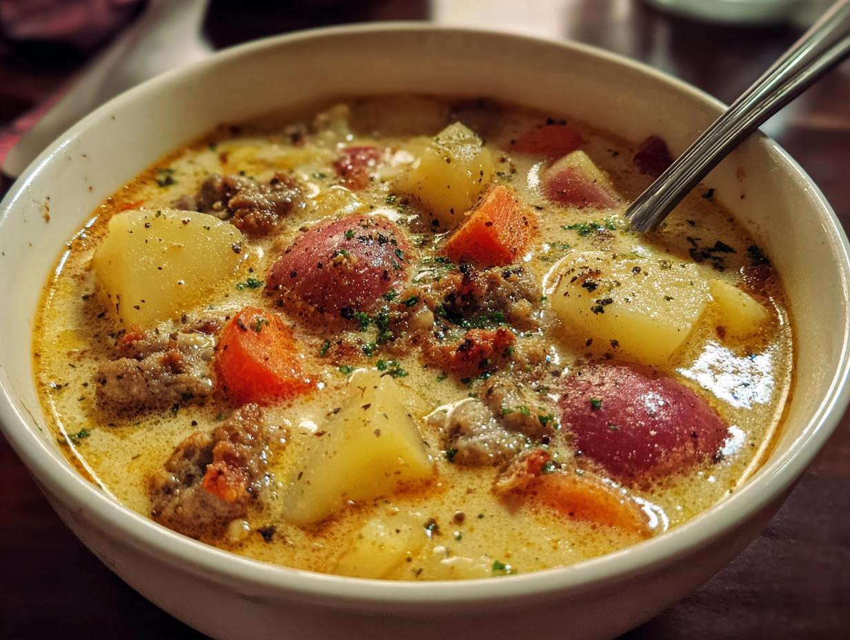 Sausage Potato Soup Comfort: 1 Amazing Recipe 4 Sausage Potato Soup Comfort: 1 Amazing Recipe - Sausage Potato Soup Comfort - main visual representation