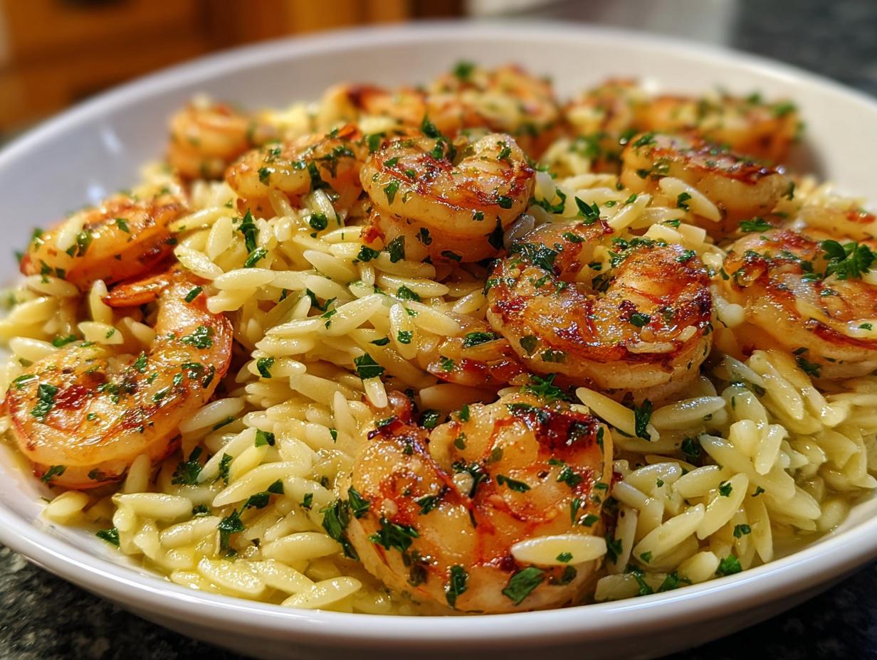 Shrimp Orzo Lemon Garlic: Amazing 1-Pot Winner 4 Shrimp Orzo Lemon Garlic: Amazing 1-Pot Winner - Shrimp Orzo Lemon Garlic - main visual representation