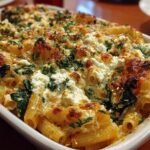 Spinach Ricotta Pasta Bake