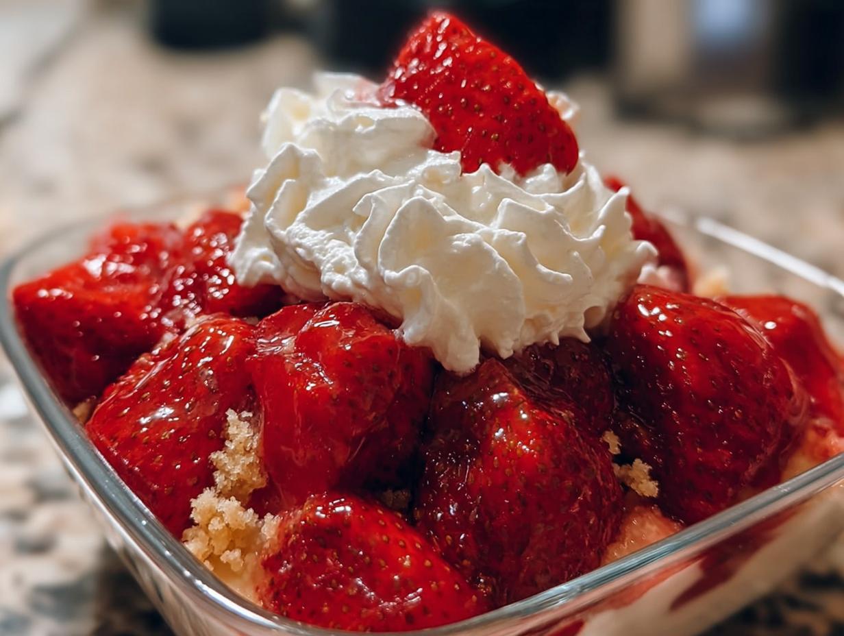 Strawberry Heaven: Amazing 1-step Dessert 4 Strawberry Heaven: Amazing 1-step Dessert - Strawberry Heaven - additional detail