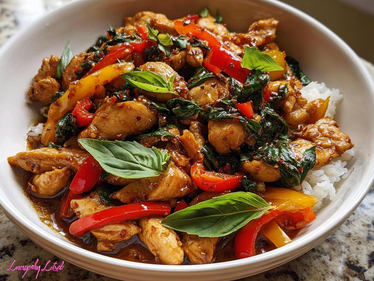Thai Basil Chicken