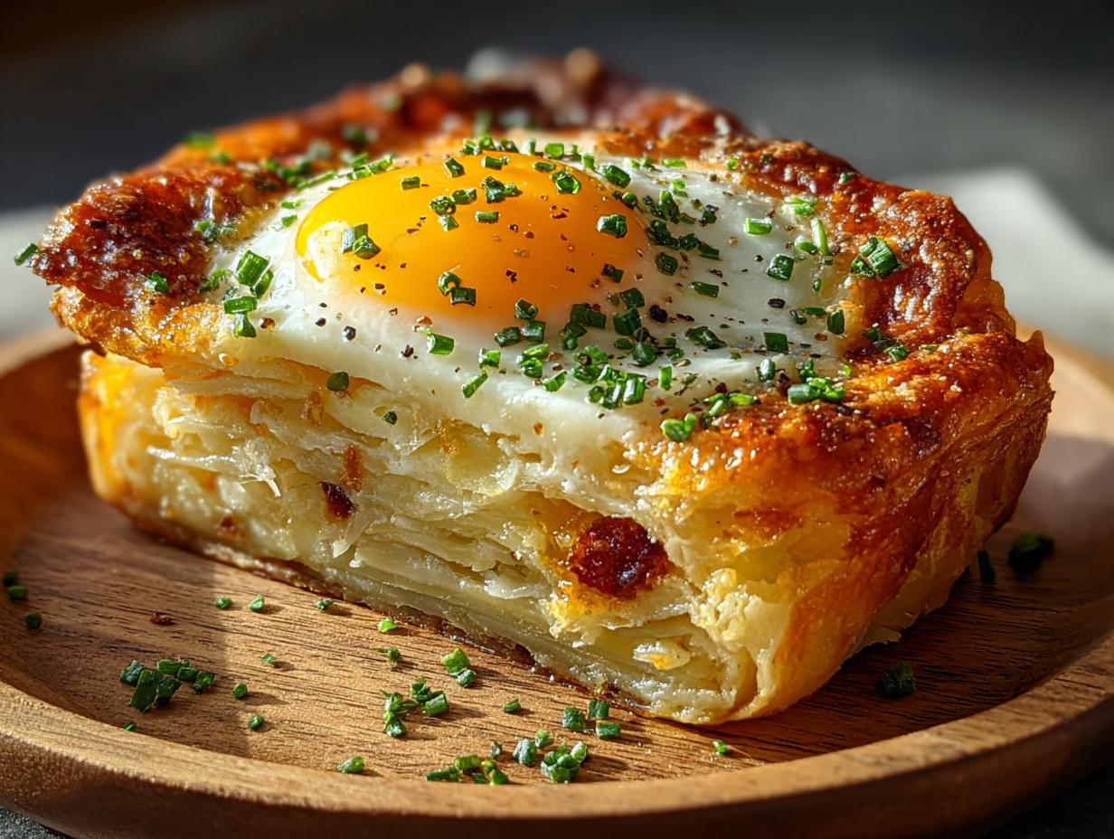 Baked Eggs Napoleon: 4 Amazing Twists - Baked Eggs Napoleon Breakfast - additional detail