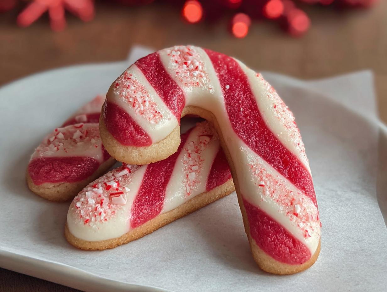 Delicious Candy Cane Cookies: Easy Festive Delight 5 Delicious Candy Cane Cookies: Easy Festive Delight - Candy Cane Cookies - main visual representation