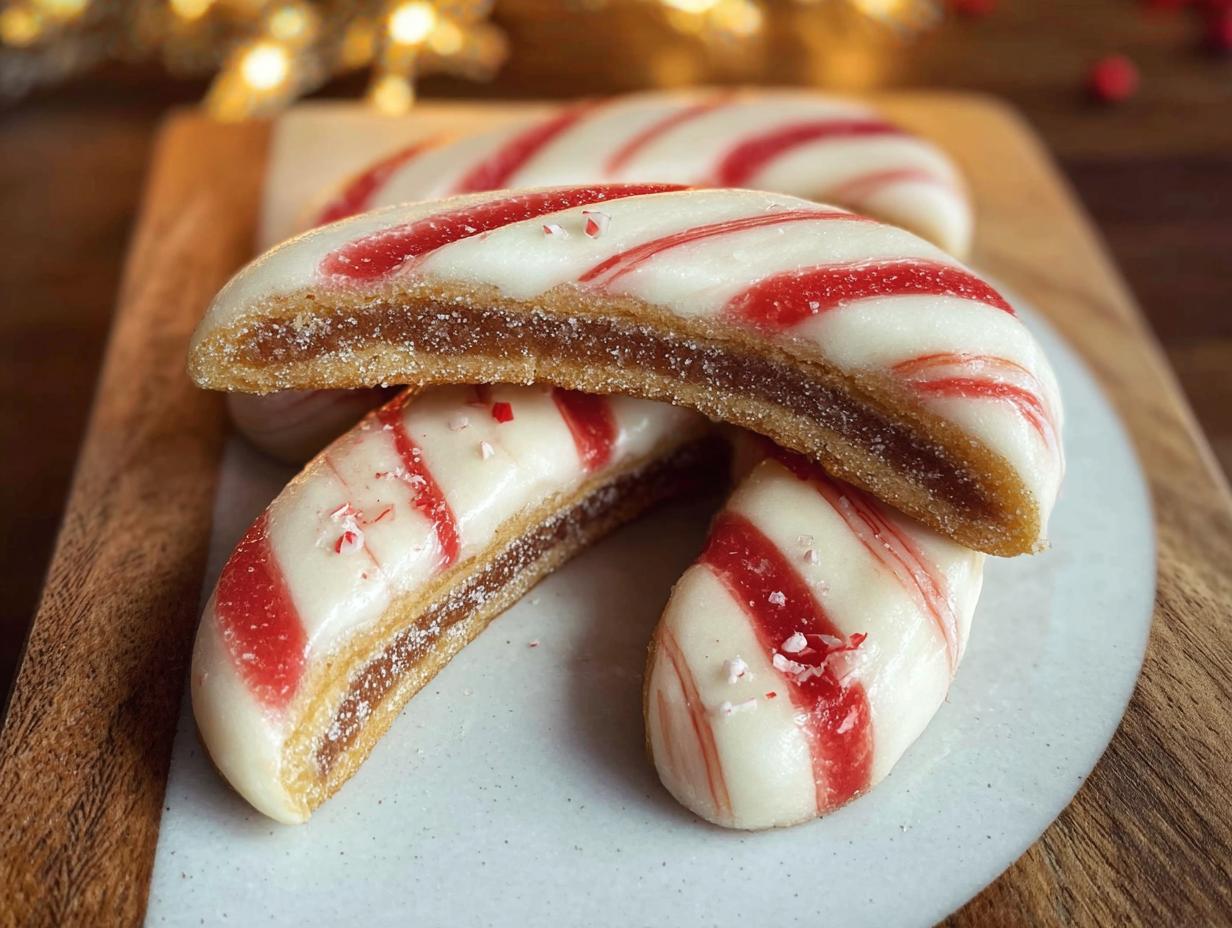 Delicious Candy Cane Cookies: Easy Festive Delight 7 Delicious Candy Cane Cookies: Easy Festive Delight - Candy Cane Cookies - additional detail
