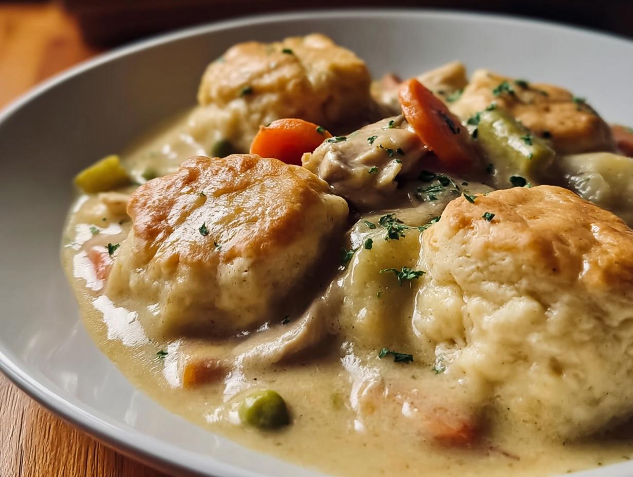 Chicken Dumplings Biscuits