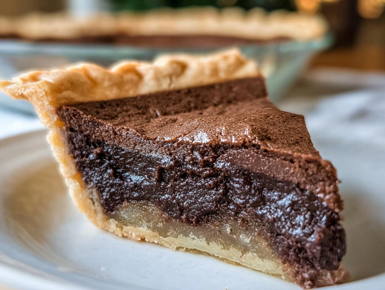 Chocolate Chess Pie