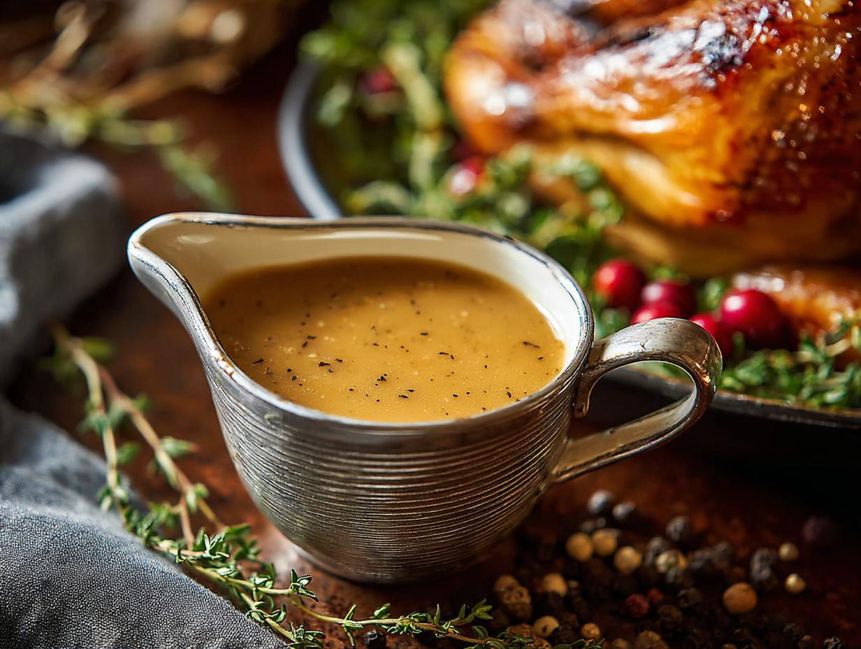 Flavorful Turkey Gravy: 1 Amazing Recipe 5 Flavorful Turkey Gravy: 1 Amazing Recipe - gravy being poured over mashed potatoes