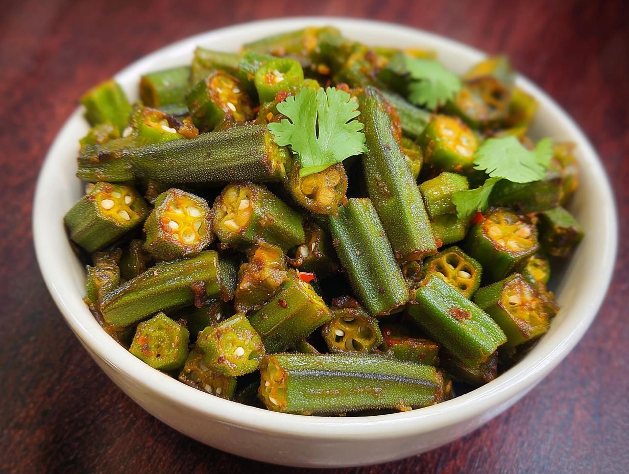 Indian Style Okra