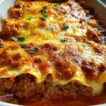 Mouthwatering Beef Enchiladas Red
