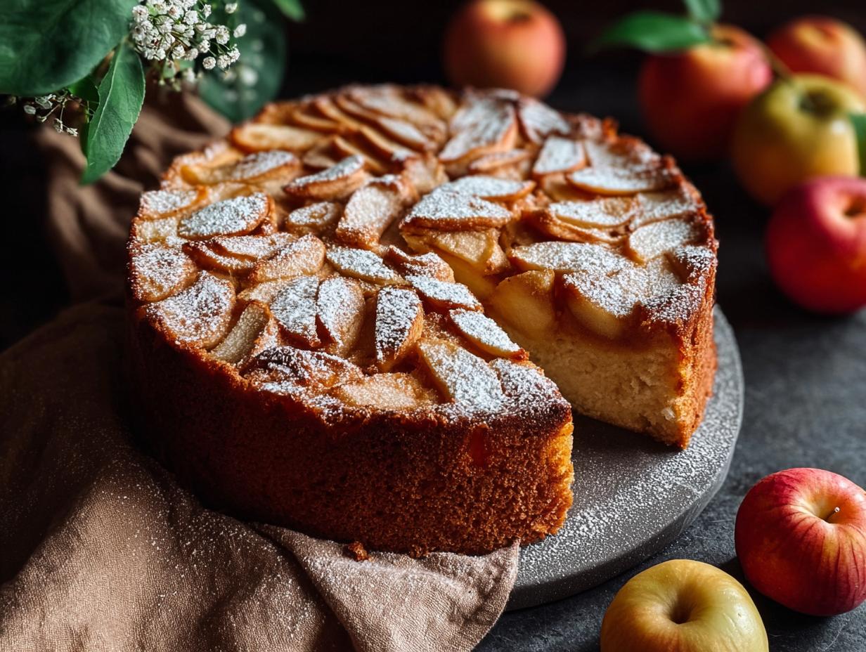 Norwegian Apple Cake: Your 1 Best Moist Treat 4 Norwegian Apple Cake: Your 1 Best Moist Treat - Norwegian Apple Cake - additional detail