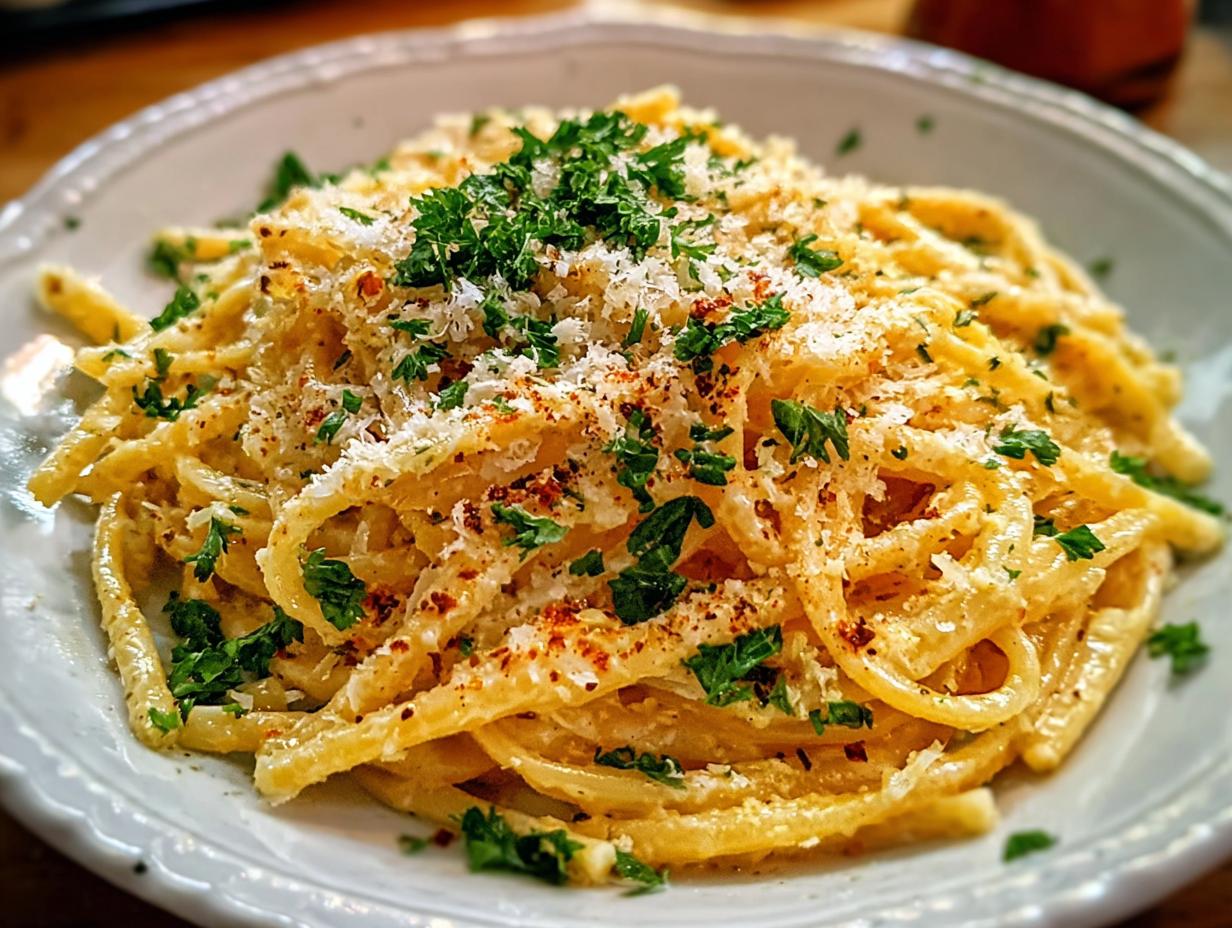 One Pot Creamy Garlic