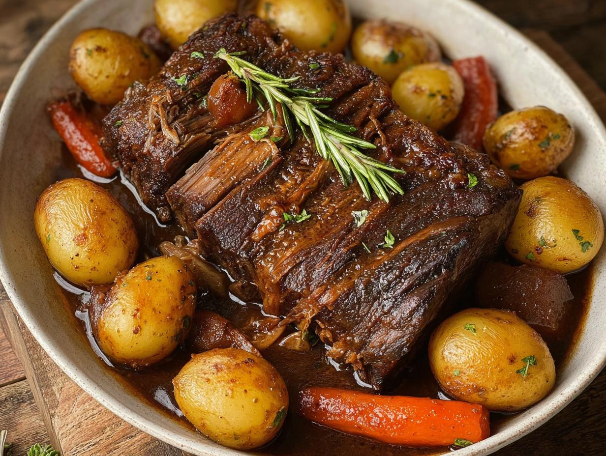 Flavorful Pot Roast: Tender in 3 Hours 4 Flavorful Pot Roast: Tender in 3 Hours - Pot Roast - additional detail