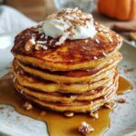 Pumpkin Spice Pancakes Warm