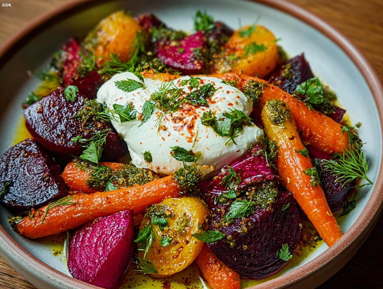 Superb Roasted Beets Carrots Burrata - Roasted Beets Carrots Burrata - additional detail