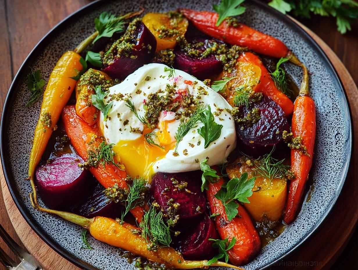 Superb Roasted Beets Carrots Burrata - Roasted Beets Carrots Burrata - additional detail