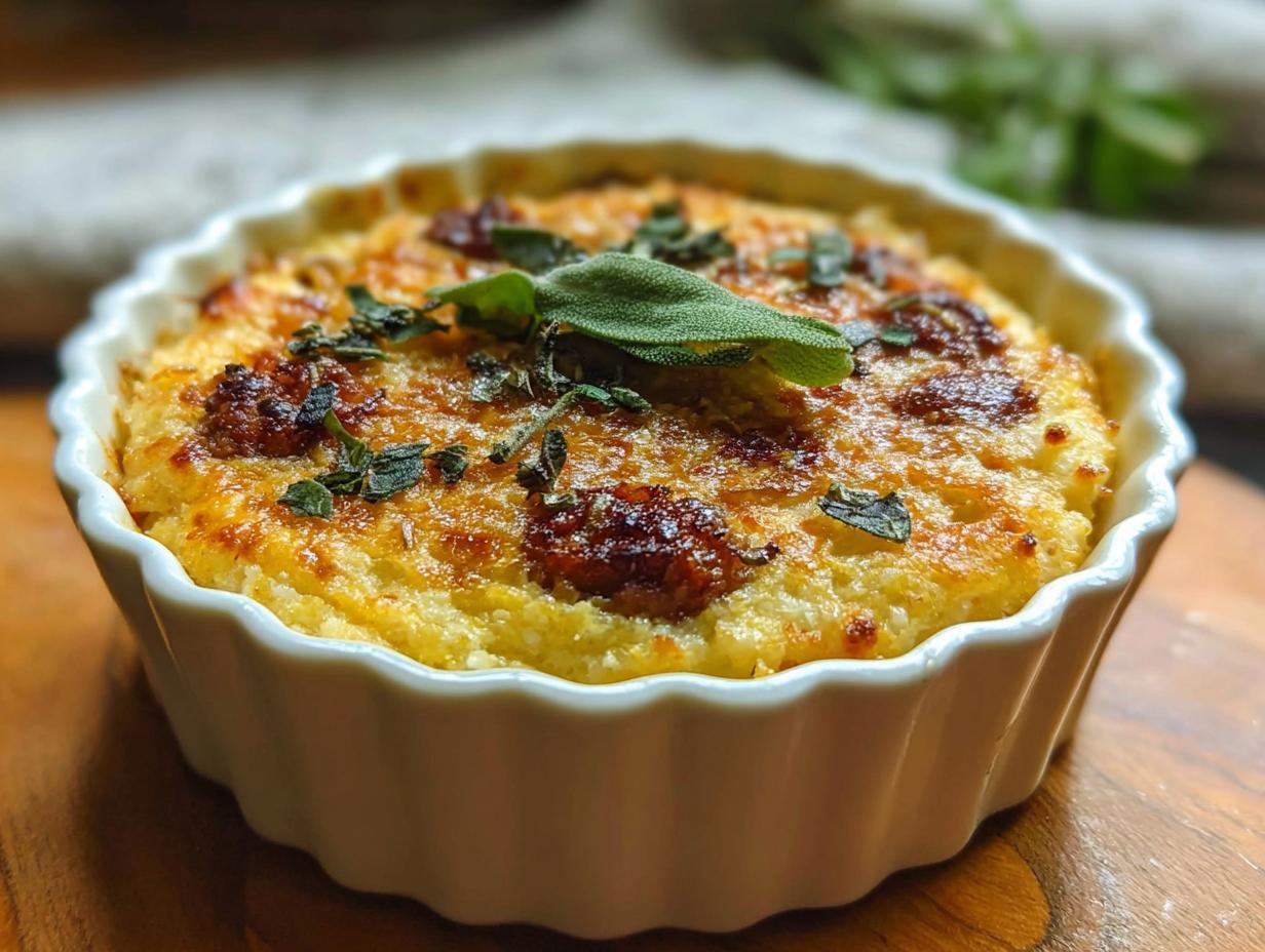 Southern Grits Dressing: 1 Amazing Holiday Side 4 Southern Grits Dressing: 1 Amazing Holiday Side - Southern Grits Dressing - additional detail