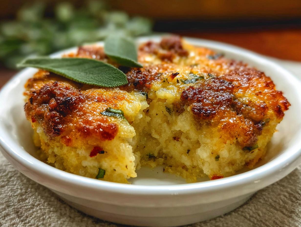Southern Grits Dressing: 1 Amazing Holiday Side 5 Southern Grits Dressing: 1 Amazing Holiday Side - Southern Grits Dressing - additional detail