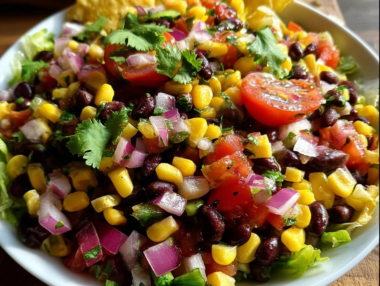 Zesty Fiesta Salad Black: 1 Amazing Recipe 5 Zesty Fiesta Salad Black: 1 Amazing Recipe - A vibrant bowl of Zesty Fiesta Salad Black