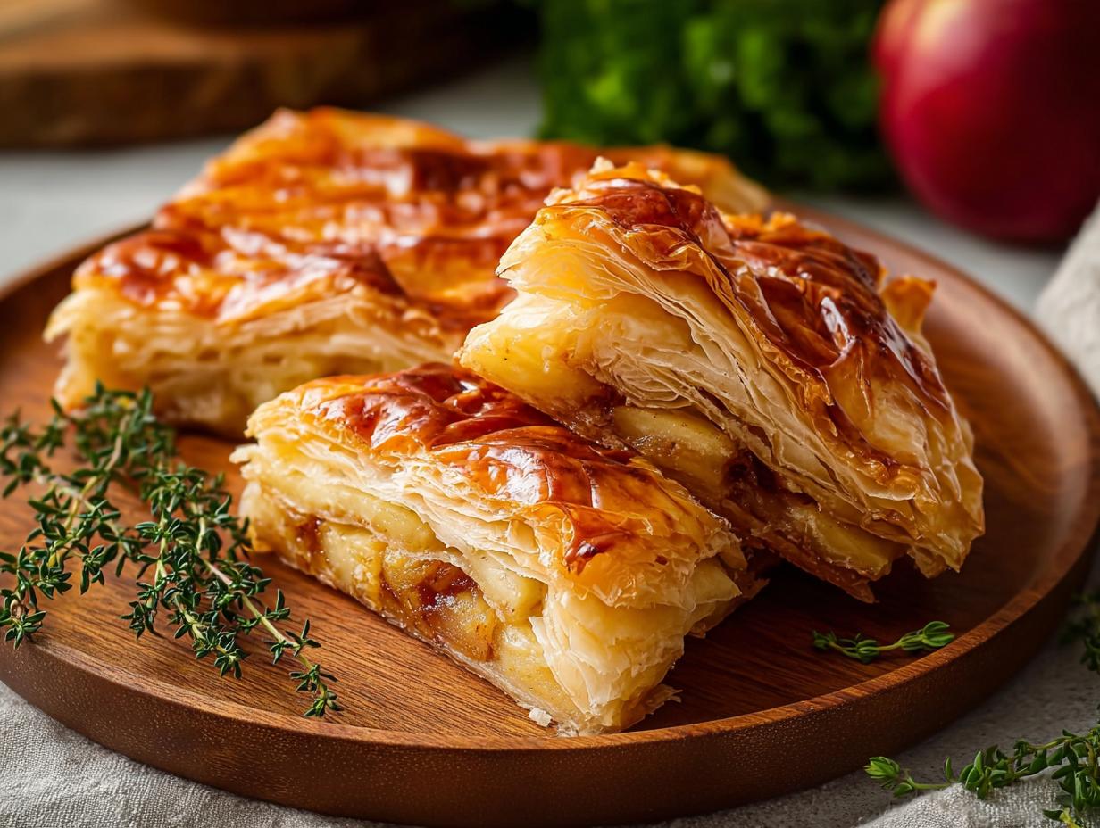 Apple Brie Crinkle Phyllo: Easy 20 Min Recipe 5 Apple Brie Crinkle Phyllo: Easy 20 Min Recipe - Apple Brie Crinkle Phyllo - additional detail