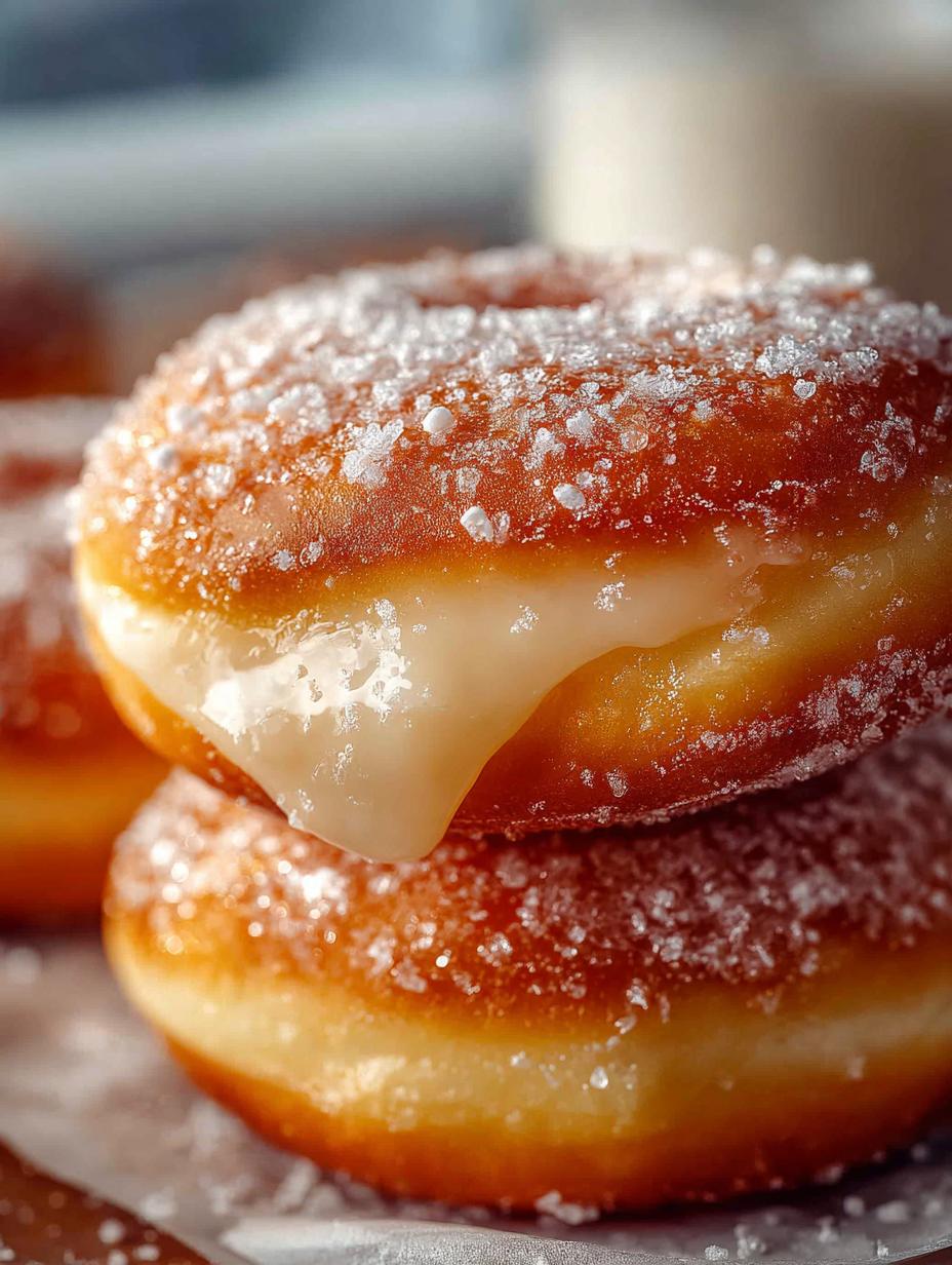 Bavarian Cream Donuts