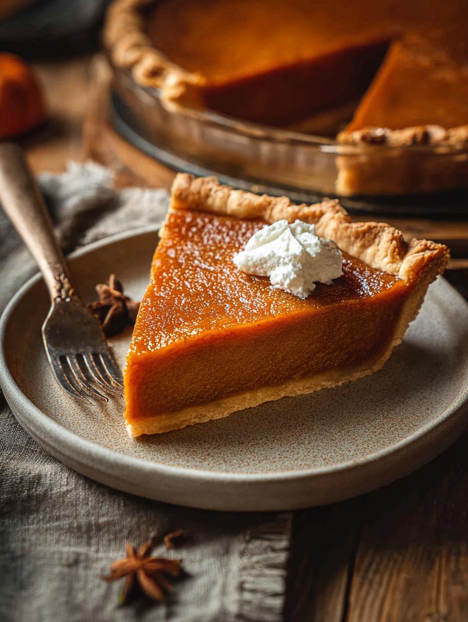 Bourbon Pumpkin Pie
