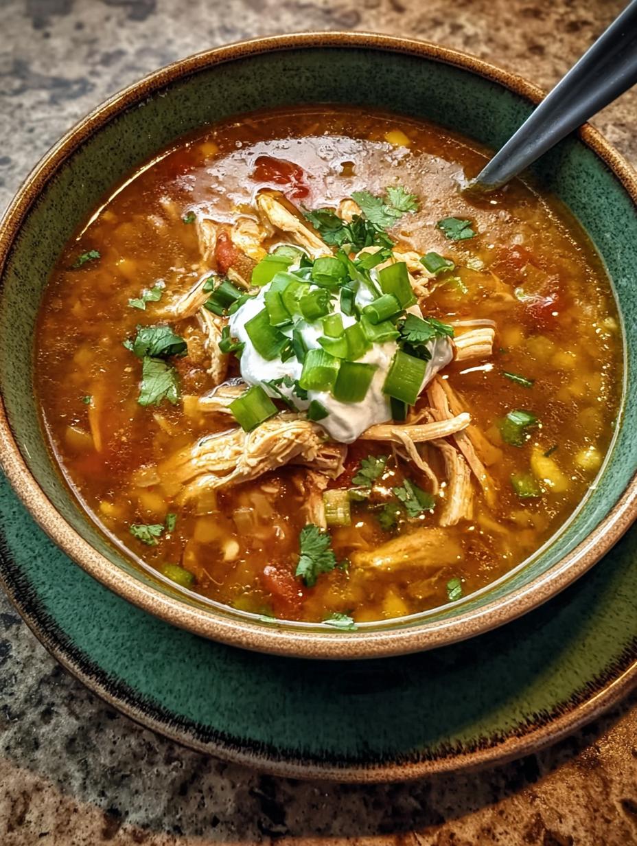 Chicken Tortilla Soup Crockpot