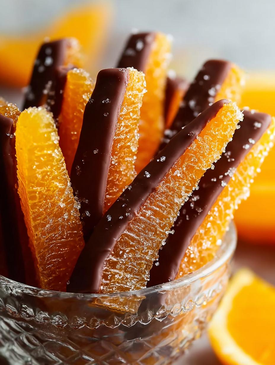 Chocolate Covered Orange Peels