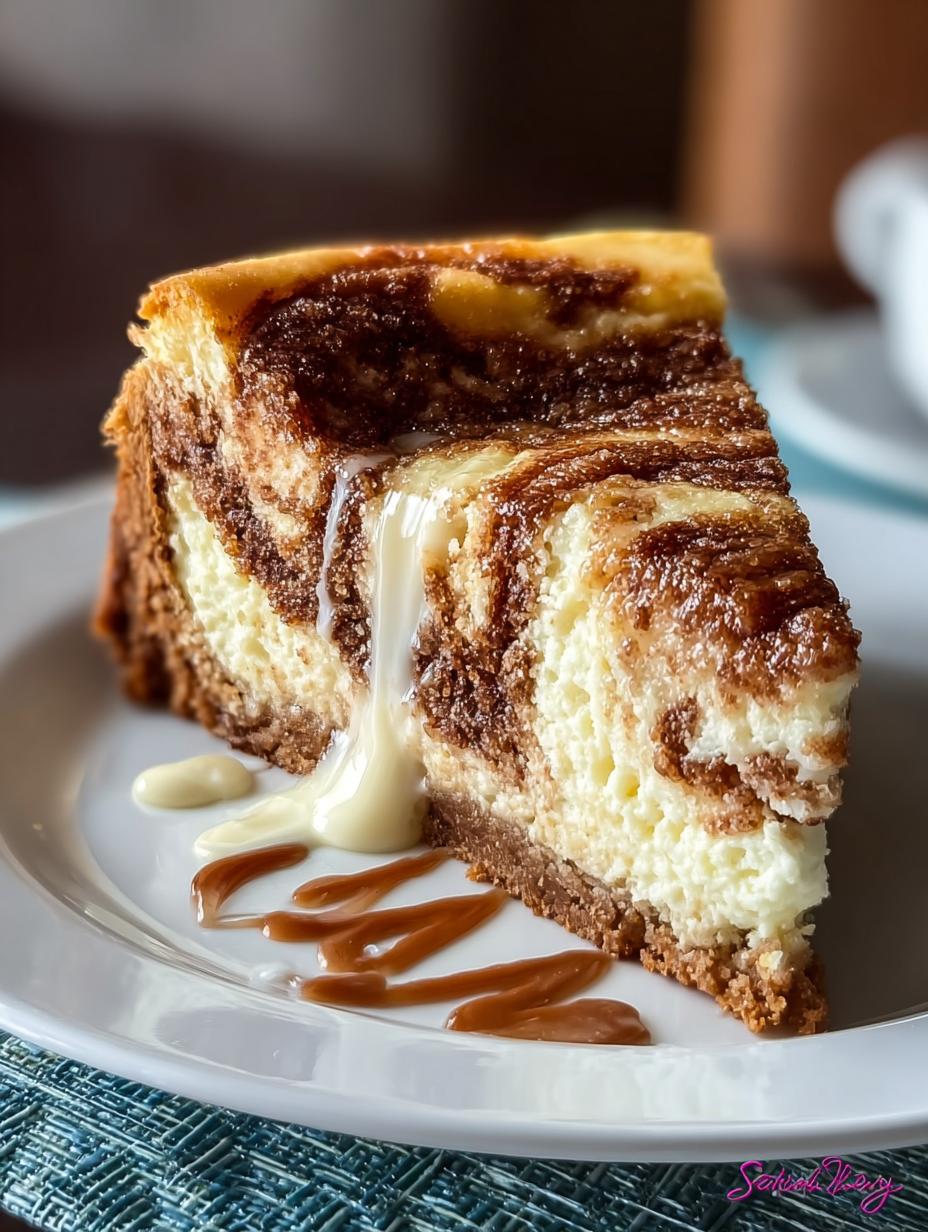 Delicious Cinnamon Roll Cheesecake Recipe for Everyone - Cinnamon Roll Cheesecake - main visual representation