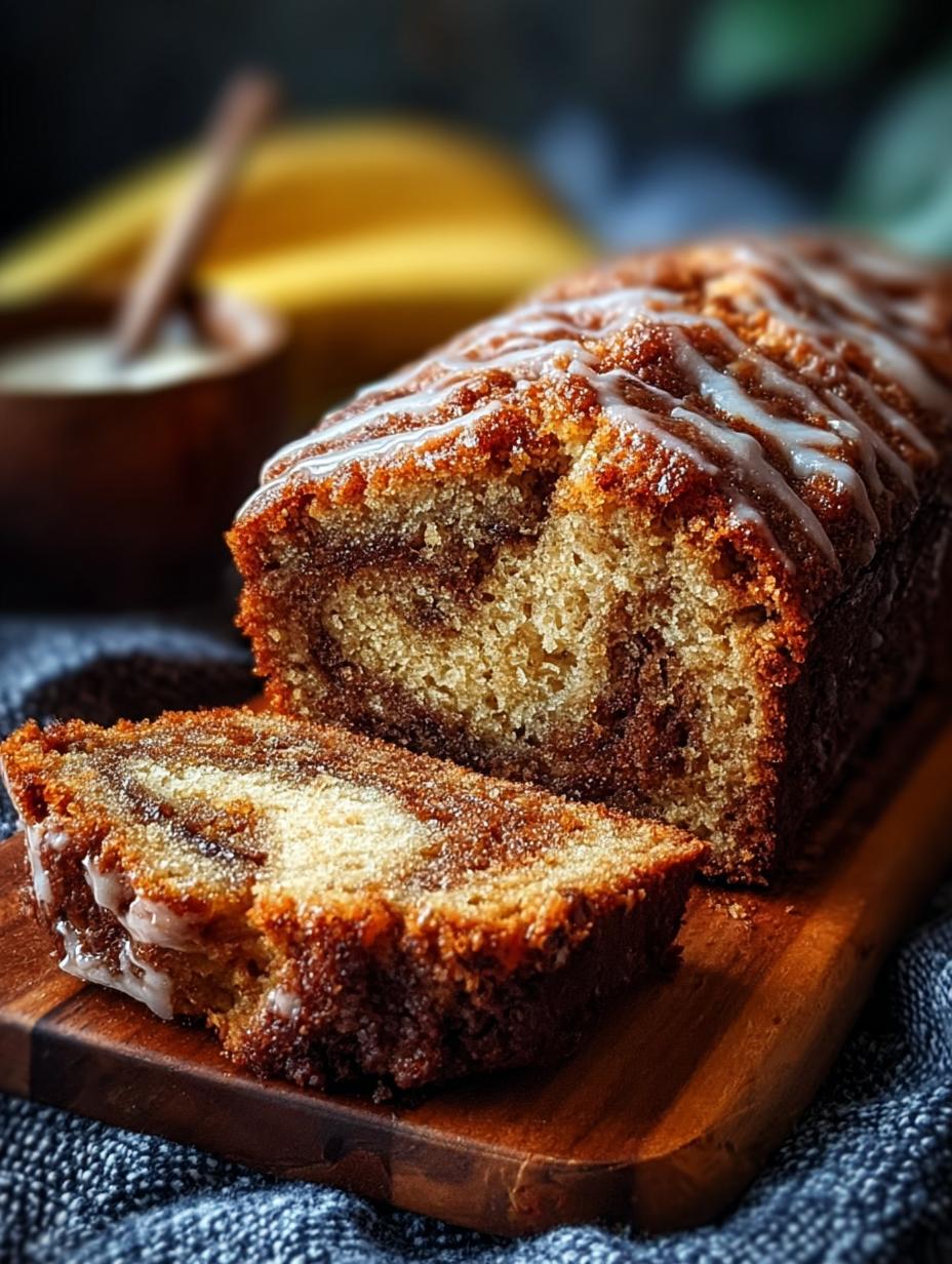 Cinnamon Swirl Banana Bread