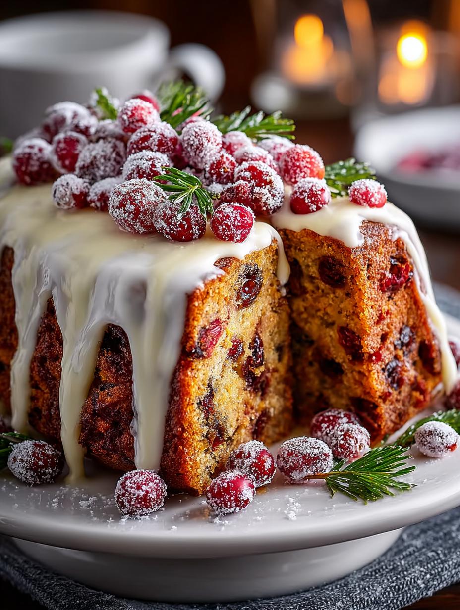 Cranberry Christmas Cake Holiday: 12 Festive Reasons to Bake - Cranberry Christmas Cake Holiday - additional detail