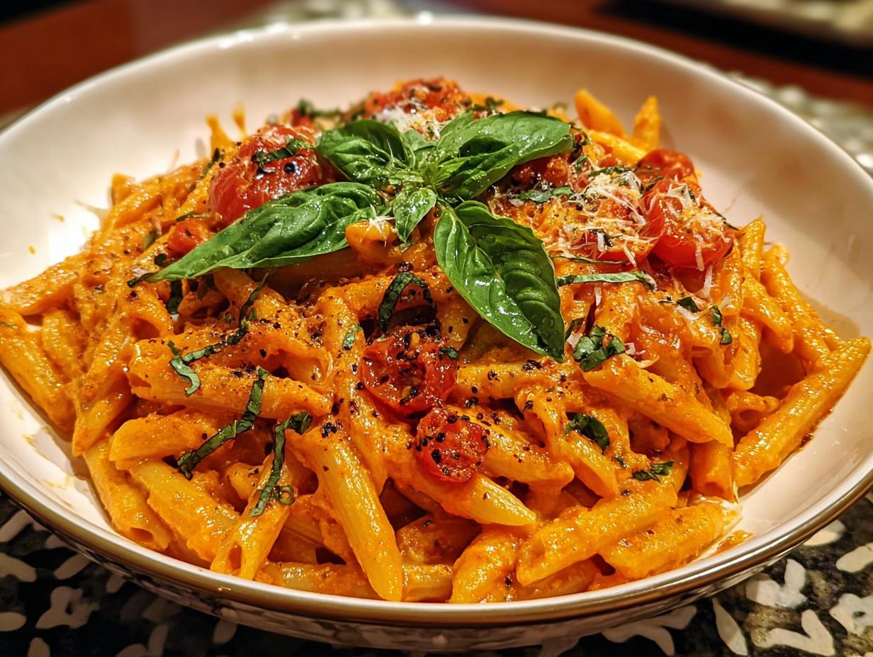 Delicious Creamy Tomato Garlic Pasta in 30 Mins - Creamy Tomato Garlic Pasta - additional detail