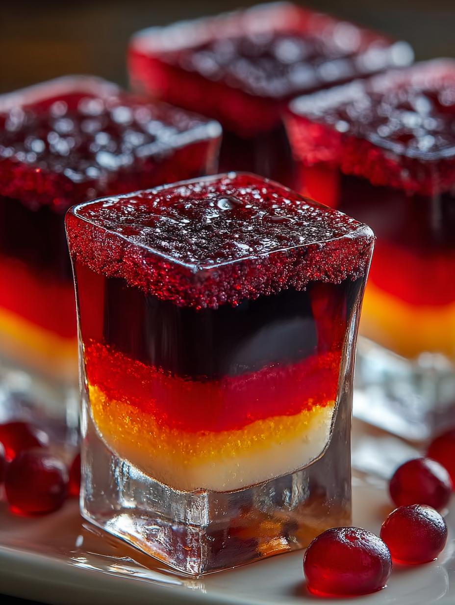 Halloween Jello Shots Spooky