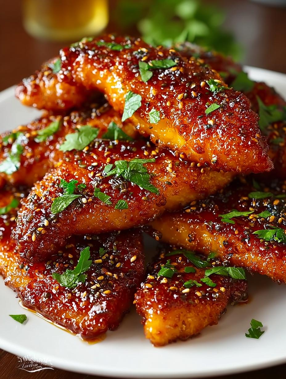 Honey Garlic Chicken Tenders