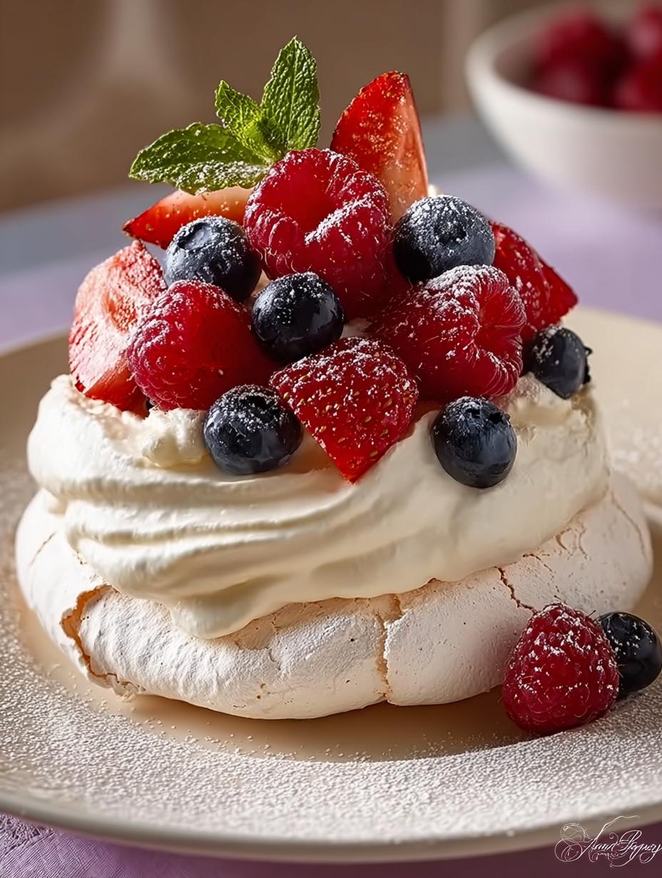 Pavlova: 7 Reasons This Classic Dessert Will Delight You 5 Pavlova: 7 Reasons This Classic Dessert Will Delight You - Pavlova - additional detail